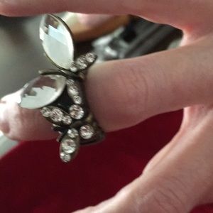 Adorable elastic butterfly ring